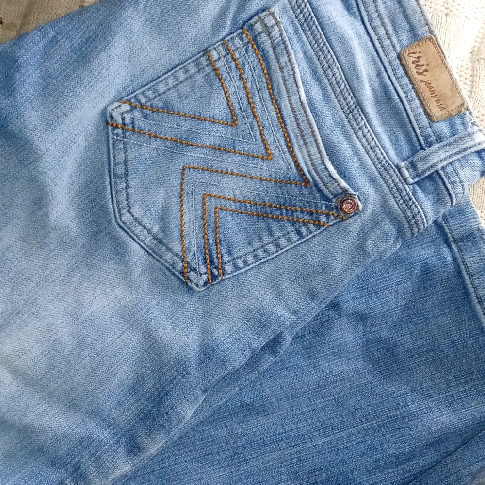 Iris blue jeans size 5